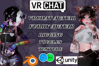do custom vrchat avatar vr character furry nsfw avatar vrc avatar furry avatar