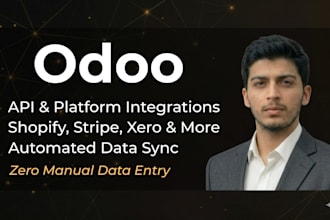 integrate odoo with any third party platform using API