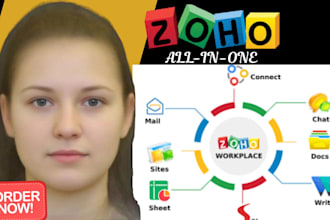 setup zoho crm zapier integration zoho book people creator desk flow form site