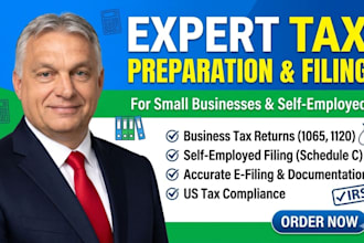 provide expert tax preparation and filing for small business and self employed