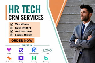 hr tech crm gemrecruit recruiterflow loxo bullhorn ashby humanly beamery manatal