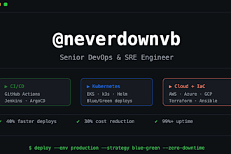 set up your cicd pipeline and kubernetes infrastructure