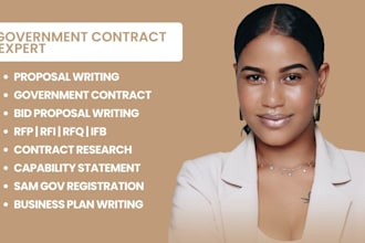 government contract proposal writing rfp writer proposal writing bid writer
