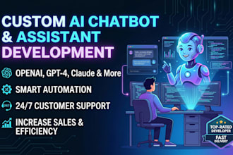 create a custom ai assistant or bot with smart integrations for your business