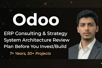consult on your odoo erp strategy and review your workflows