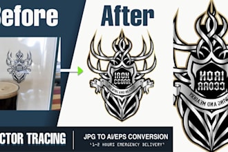 create custom vector icon, svg icon, vector tracing logo, image to vector