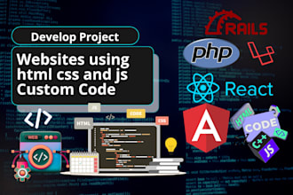 do php ruby c cpp javascript programming and website app development projects