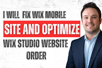 fix your wix studio website mobile friendly and responsive fix bug wordpress wix
