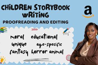 ghostwrite and edit your children stories