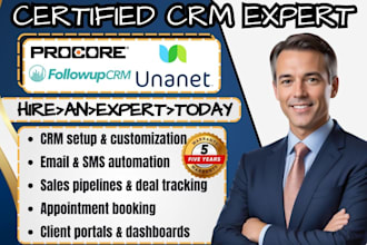 build procore followup CRM topbuilder unanet workflows commercial construction
