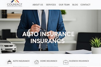 create squarespace insurance website business insurance insurance broker website