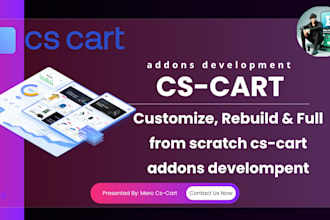 cscart addons development and rebuilding  and customization