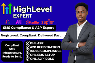 setup ghl a2p 10dlc registration, ghl SMS compliance, a2p campaign registration