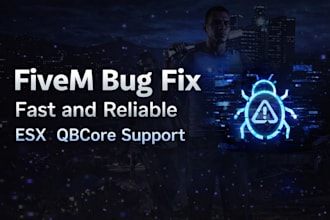 fix bugs and errors on your fivem server