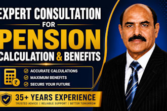 calculate your pension benefits and explain your entitlements