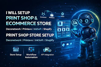 setup deconetwork store product listing printavo shop workflow shopline inksoft