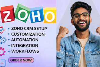 setup zoho crm, zoho site, zoho landing page, zoho book hubspot crm  zoho crm
