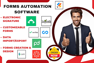 build professional forms automation software surveymonkey connecteam wrike