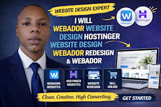 webador website design, hostinger website design, webador redesign, and webador
