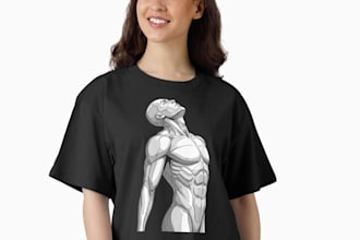 design edgy streetwear and y2k t shirts