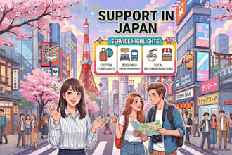 assist your trip to japan with local insights