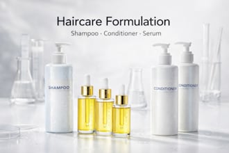 formulate shampoo, conditioner, and haircare products