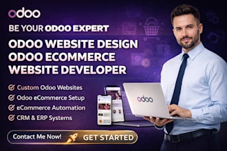 be your odoo expert odoo website design odoo ecommerce website developer