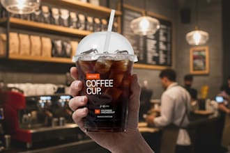 design premium coffee packaging and brand identity