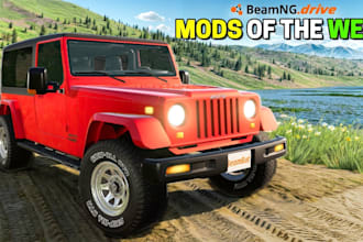 create beamng drive video, beamng cars and beamng track