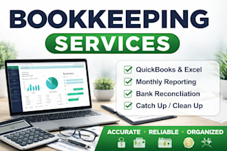 work on bookkeeping task