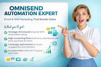 automate omnisend email sms marketing, skyrocket sales and engagement