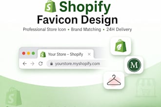create custom shopify favicon and browser icon