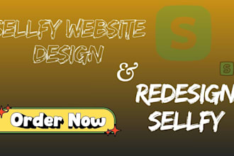 do sellfy website design redesign sellfy