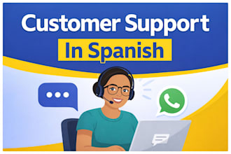 customer support via chat in spanish