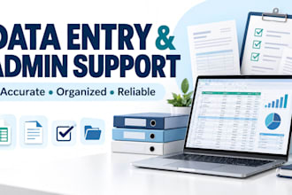 manage data and admin tasks