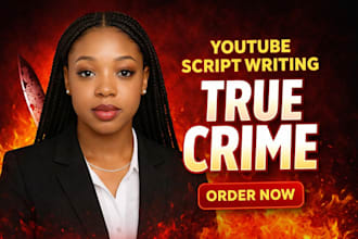write true crime mystery youtube script