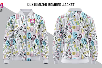 design streetwear varsity jackets, letterman jacket for you