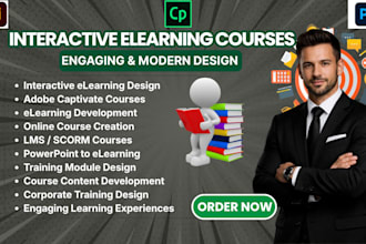 create interactive elearning courses, scorm, xapi content using adobe captivate