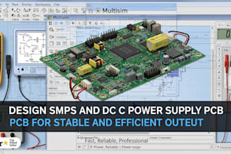 design smps dc dc power supply pcb for stable and efficient output
