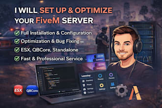 setup and optimize your fivem server