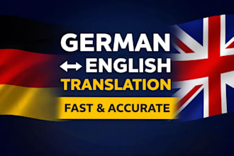 translate german to english and english to german manually