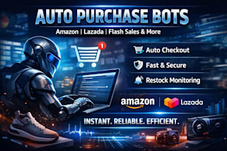 do auto purchase bot auto checkout bot amazon bot target bot shoping bot