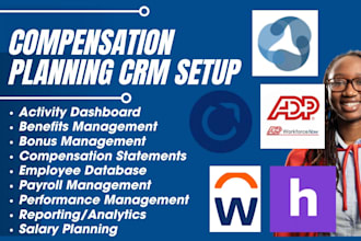 setup compensation crm clayhr adp workforce now homebase workday hcm everstage