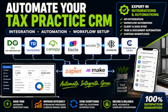 do tax preparation CRM taxdome canopy liscio accelo karbon financial cent CRM