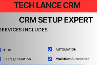 setup zoho crm for your business