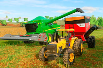 create custom farming simulator maps and tractor for farming