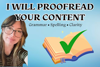 proofread and polish any content