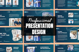 design, redesign medical, pharmaceutical presentation, canva slide deck
