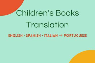 translate kids content to portuguese