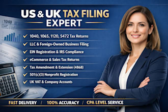 prepare amended US tax return tax extension 4868 for individuals and businesses